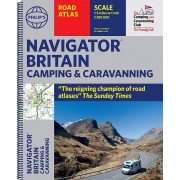 Britain Atlas Camping and Caravanning Navigator Philips